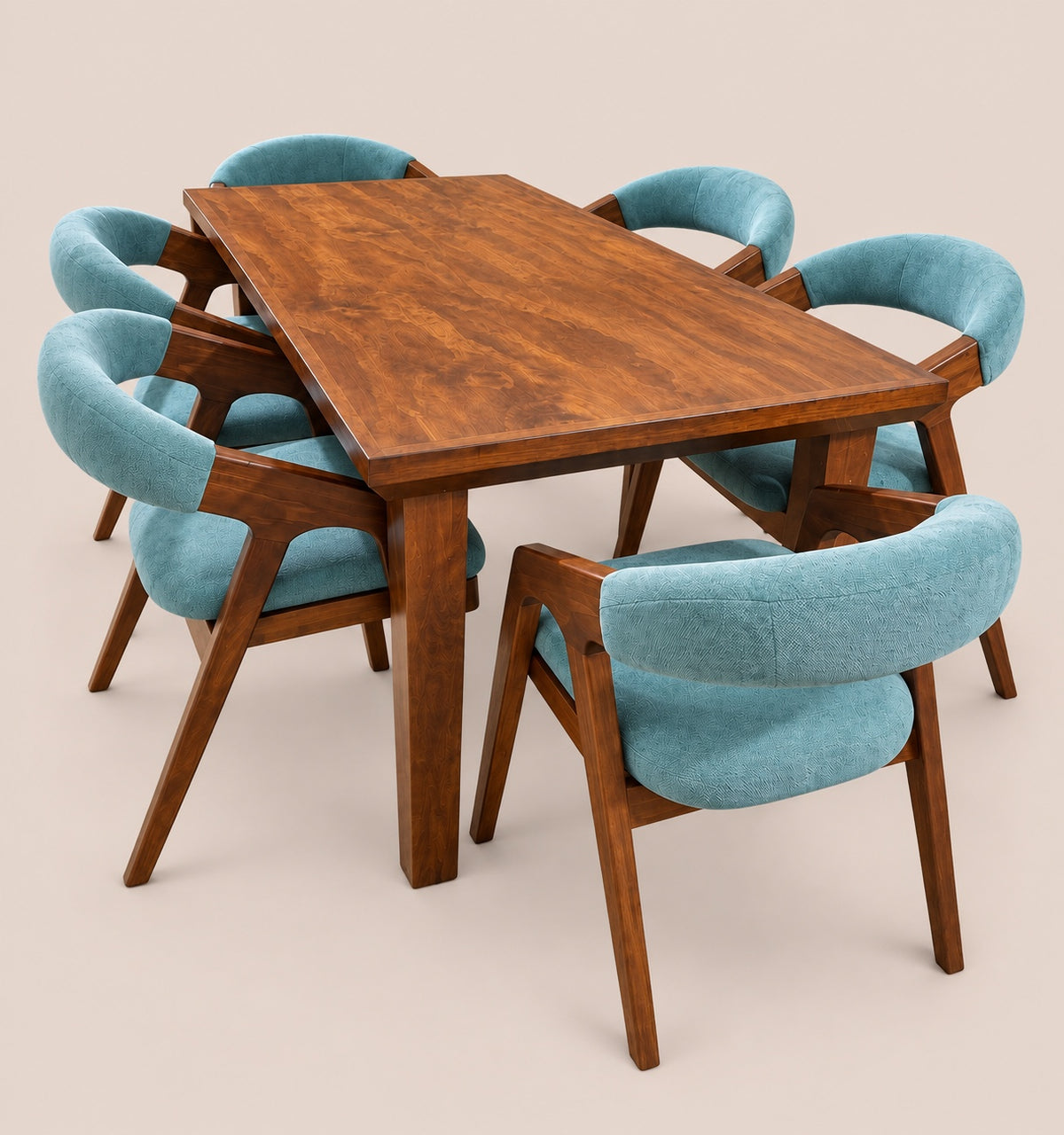 Comedor Brasil con seis sillas