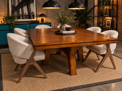 Comedor Verona en ambiente industrial