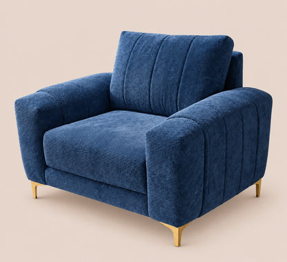 Sillón Mónaco individual sobre fondo crema